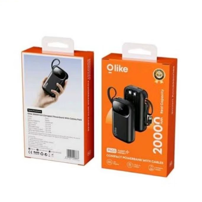 Powerbank P403 Mini Cable 10000MAH 12W Olike
