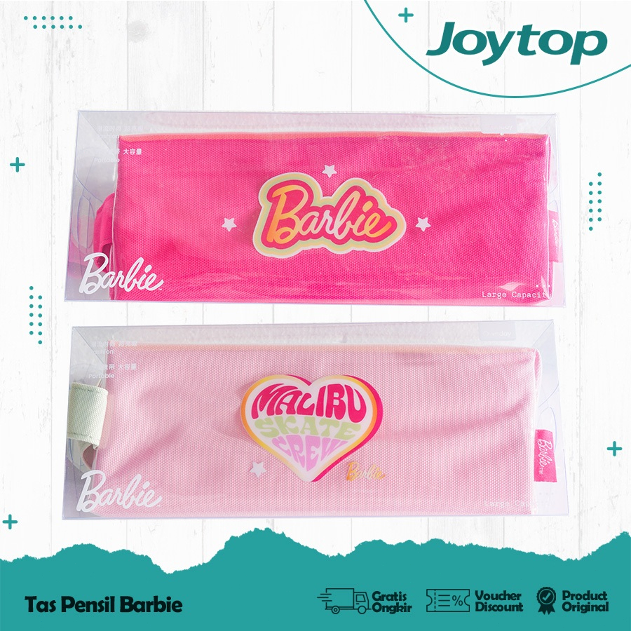 

JOYTOP Tempat Pensil Glossy Case Alat Tulis Barbie/ Pencil Case High Quality Pink Cute