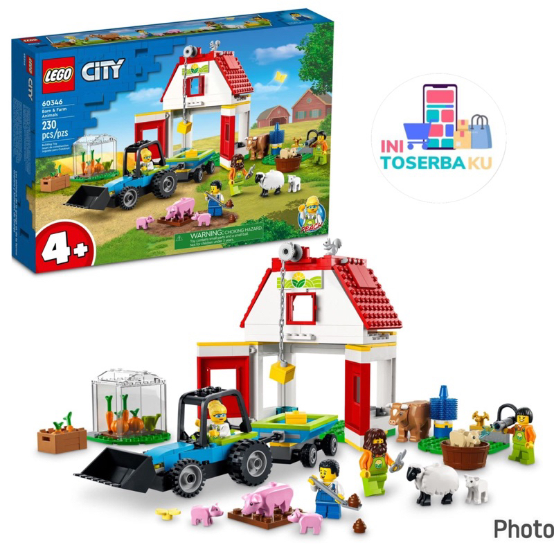 LEGO 60346 CITY FARM ORIGINAL / MAINAN ANAK BLOCKS LEGO CITY