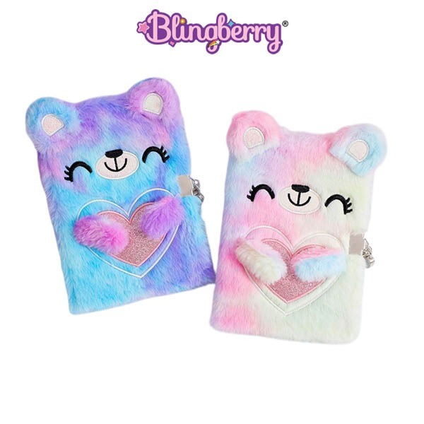 

Diary Gembok Bulu Motif Bear Love Buku Diary Anak Bear Love Bulu Kado Ultah anak Perempuan berkualitas