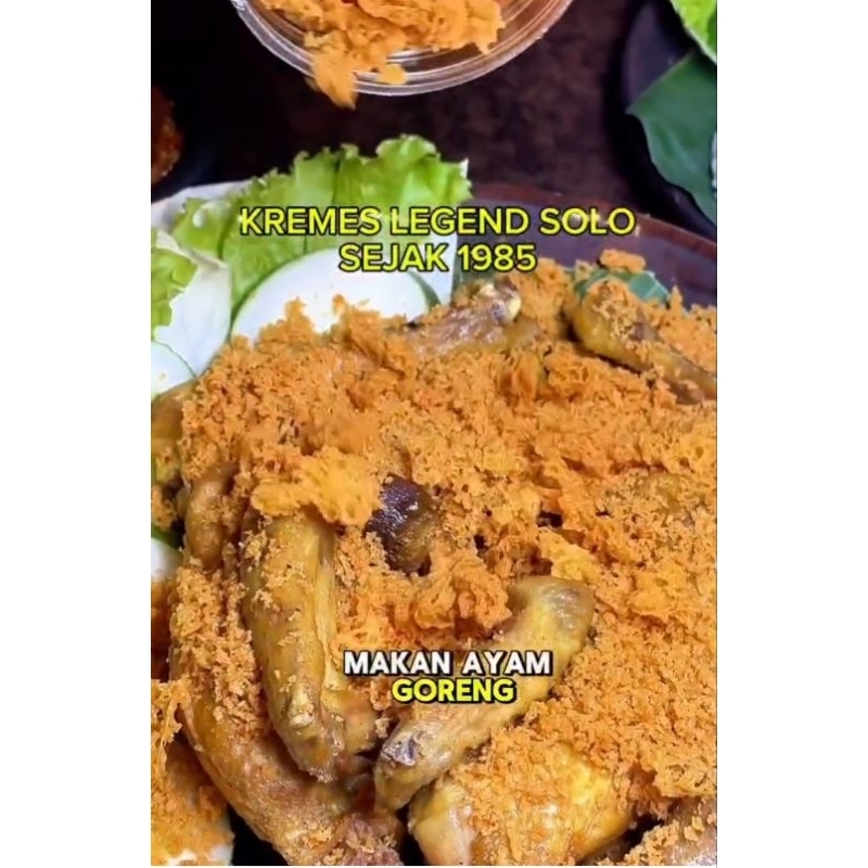 

KREMES SARI AYAM MALIOBORO / Oleh-Oleh Khas Solo