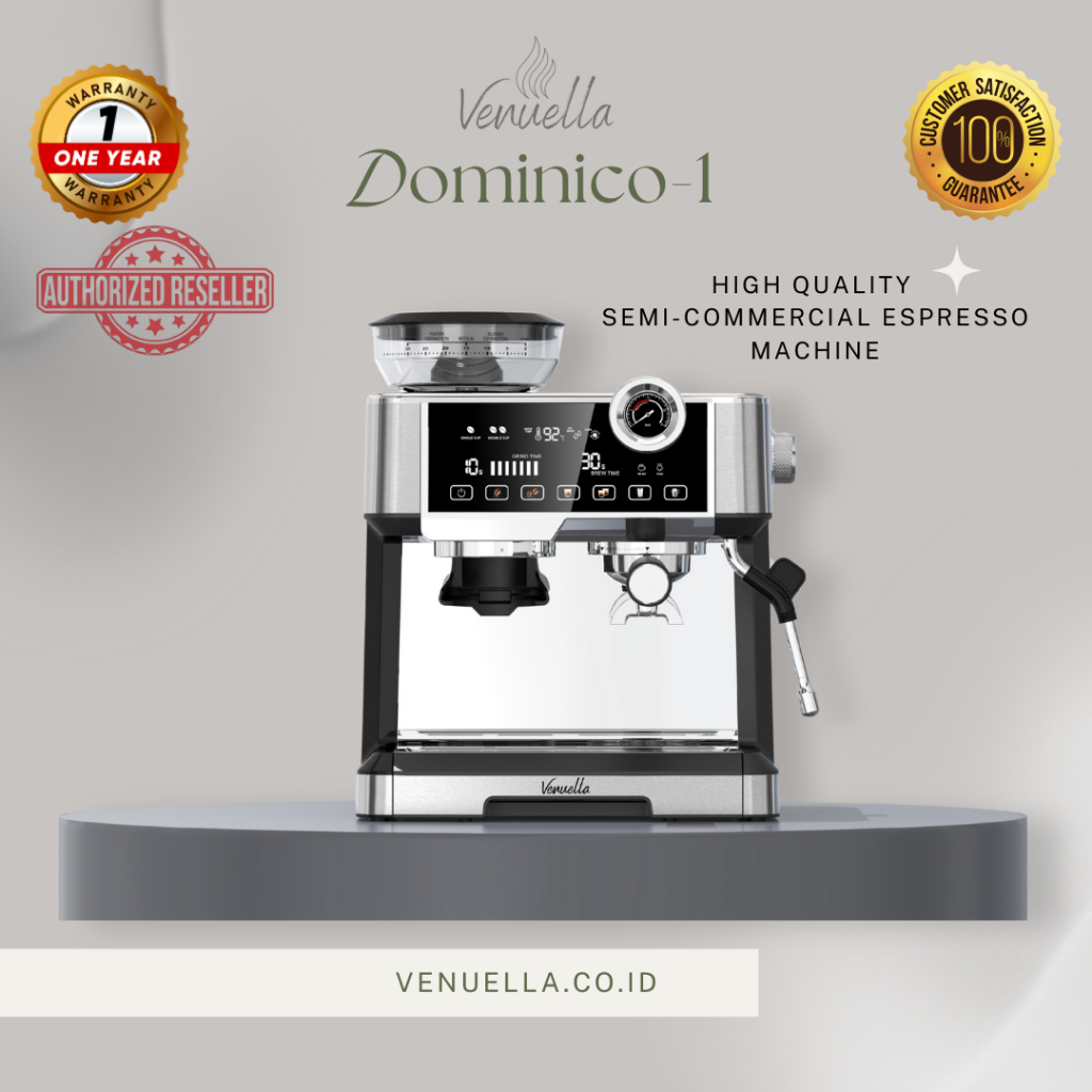Dominico 1 Venuella - Semi Commercial Double Boiler Espresso Machine