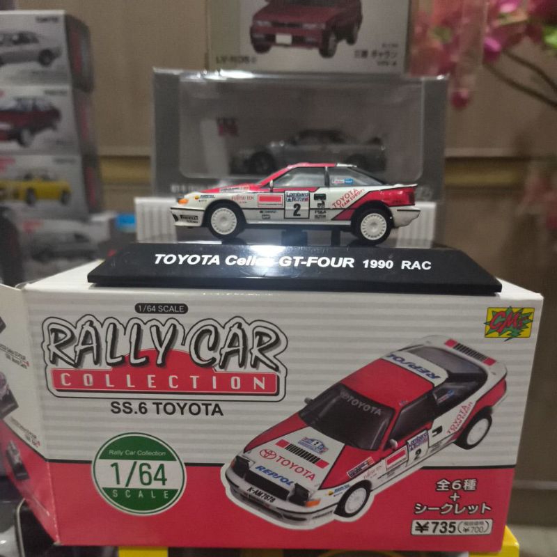 CM'S rally collection Toyota Celica GT-FOUR 1990 RAC 1/64 cms