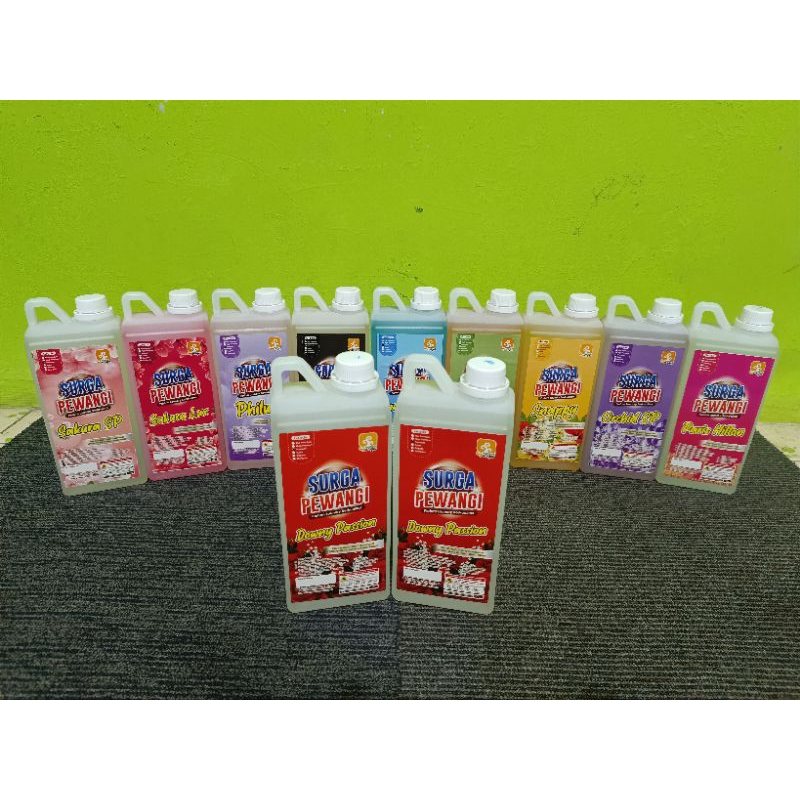 SURGA PEWANGI - Parfum Laundry DOWNY PASSION 1 Liter - Parfum laundry wangi dan tahan lama