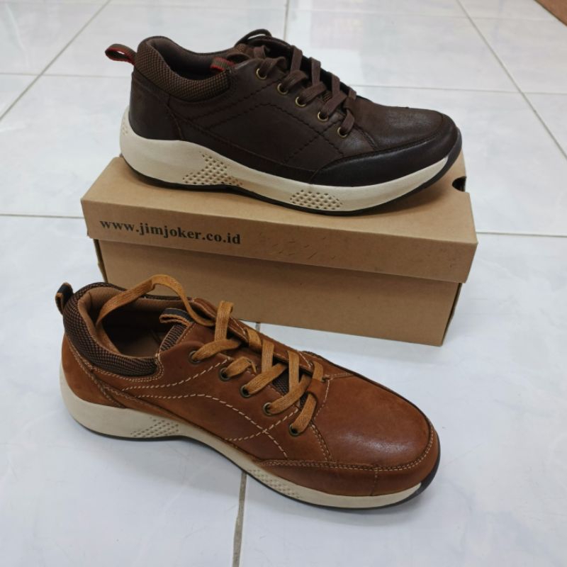 Sneakers kulit pria jim joker Kath