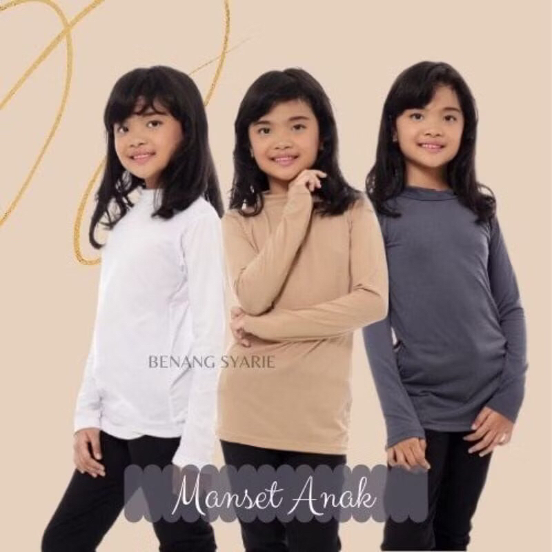 Manset Anak/Bahan Spandek/Usia 4-12 Tahun/Kota Makassar