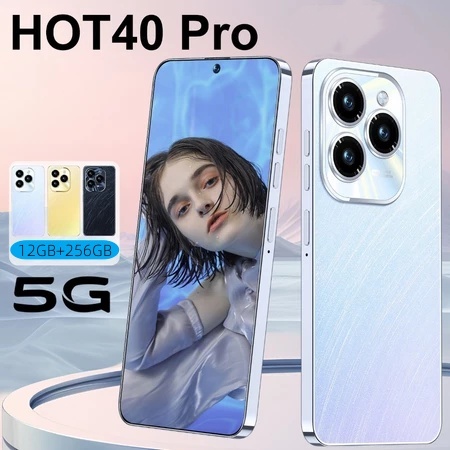 [100% ASLI]INFINIX Hot 40Pro 4G 5G RAM 16GB+ROM 512GB 32MP+68MP 7.5 inch 7000mAh HP Android HP INFIN
