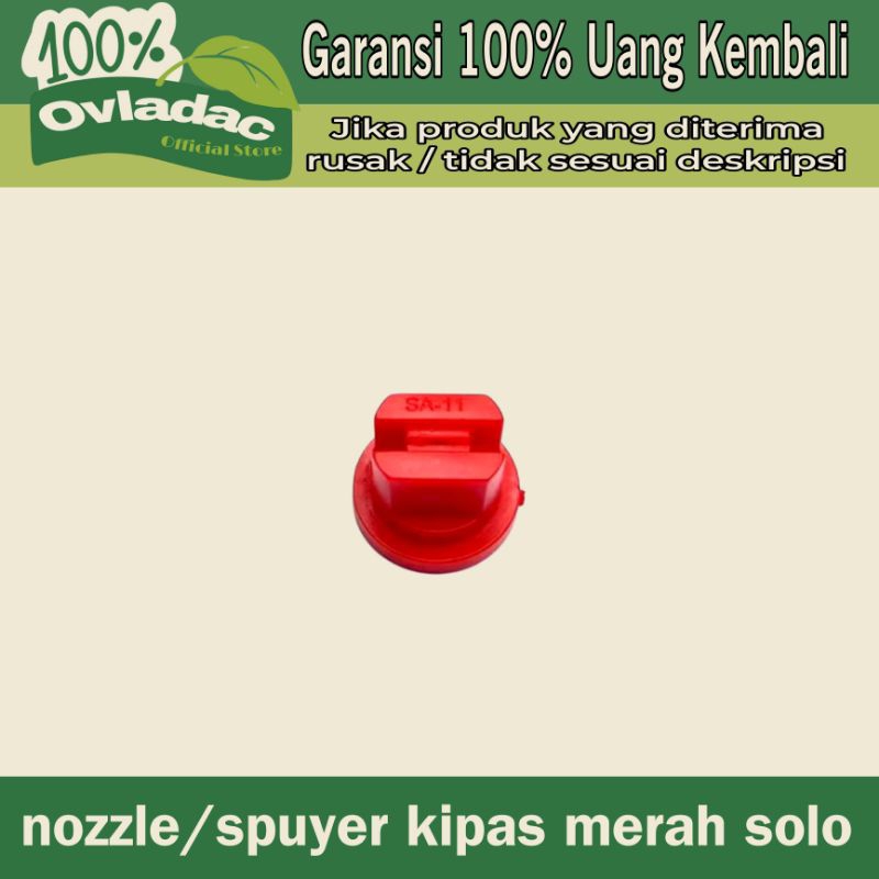 Nozzle/Spuyer Kipas Merah Solo / Sparepart tangki semprot solo