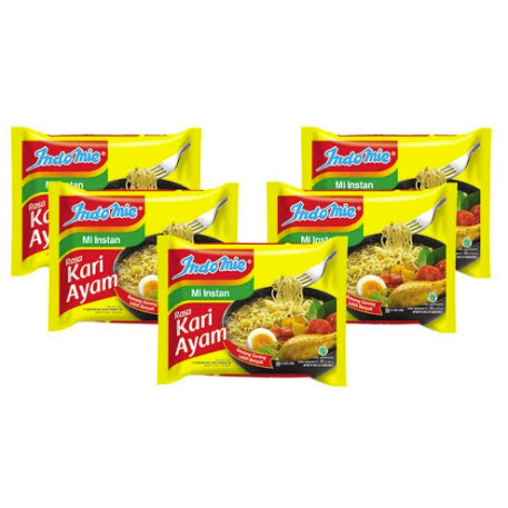 

Indomie Mi Instan Kari Ayam 69 gr