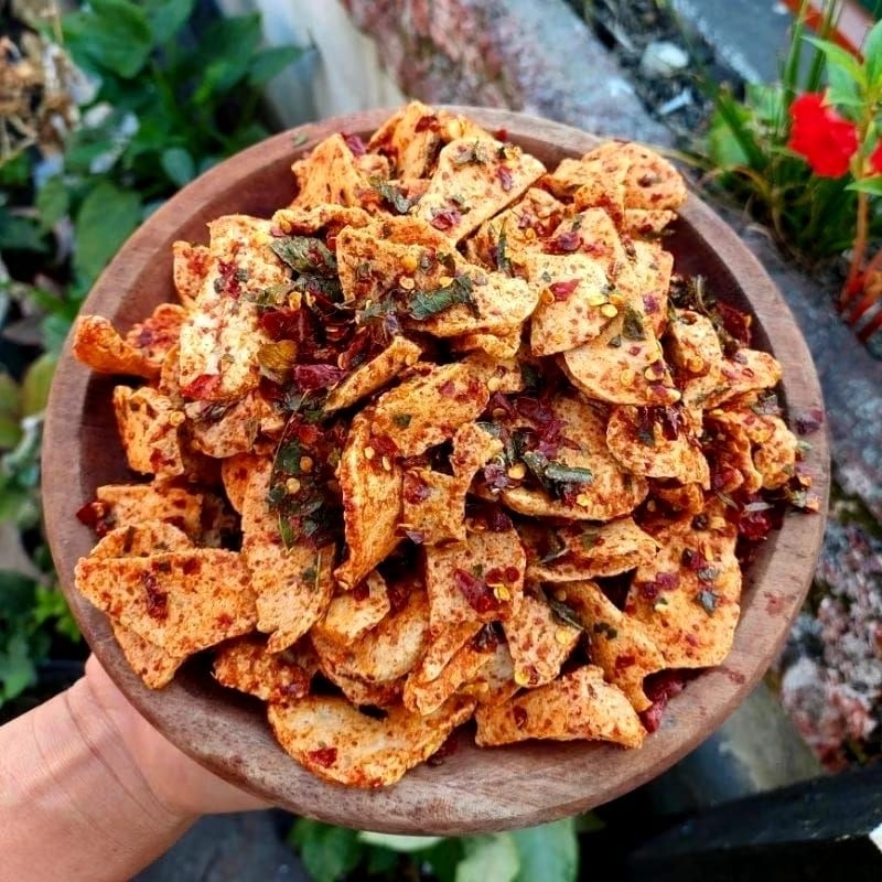 

Basreng ORI dan Basreng pedas