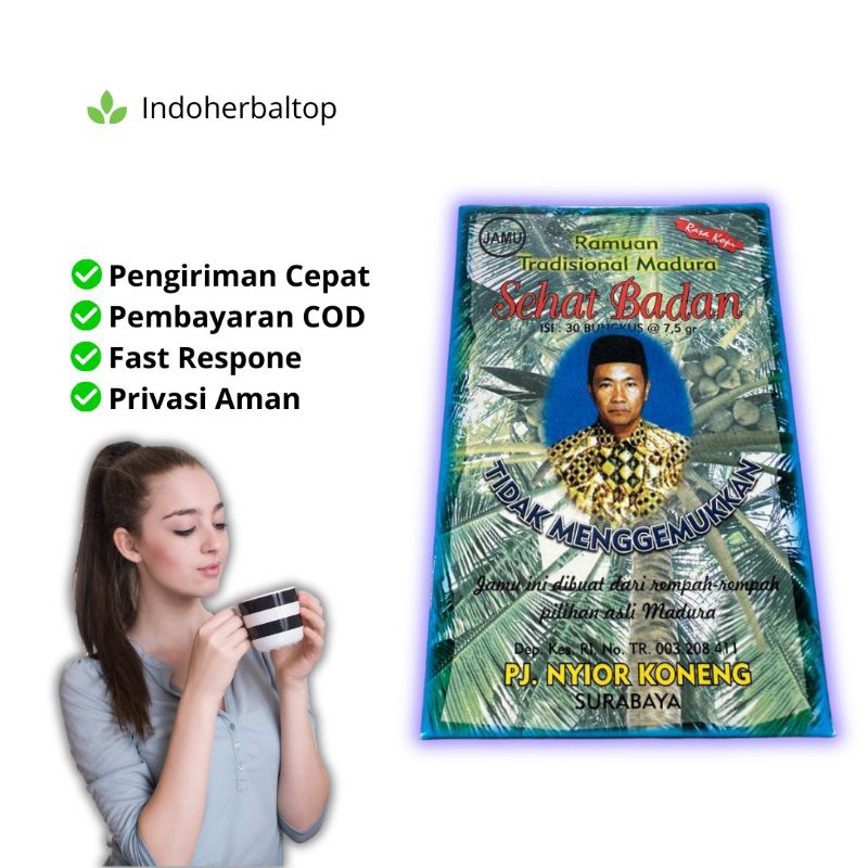 

Jamu Tradisional Sehat Badan (Rasa Kopi)