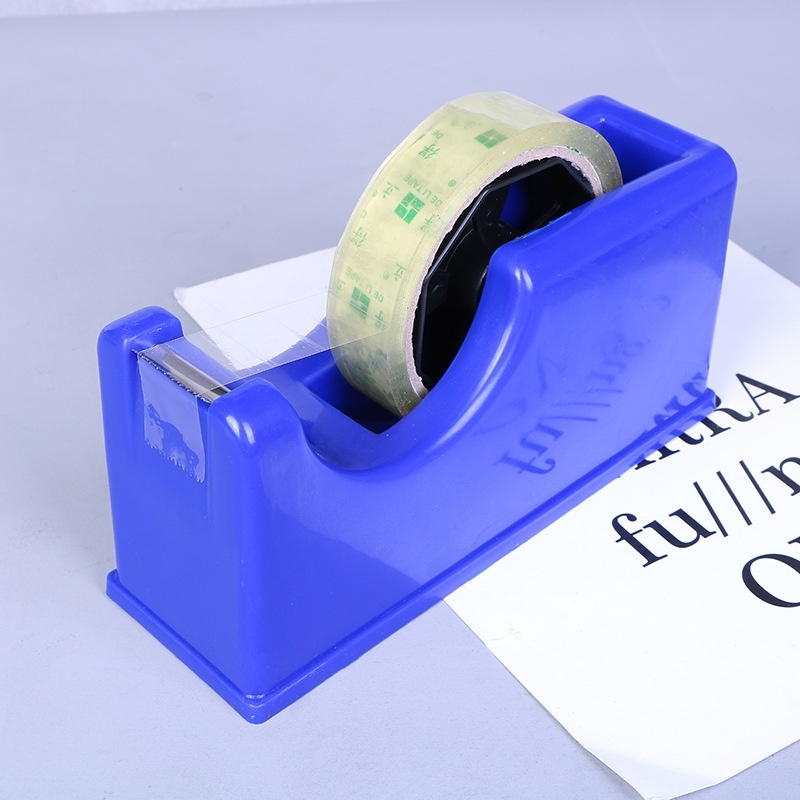 

Dispenser Isolasi Besar Tugas Berat dengan Cutter - Alat Kantor Stationery Office Supplies, Heavy Duty Tape Dispenser Warna Acak (Merah/Hitam/Biru)