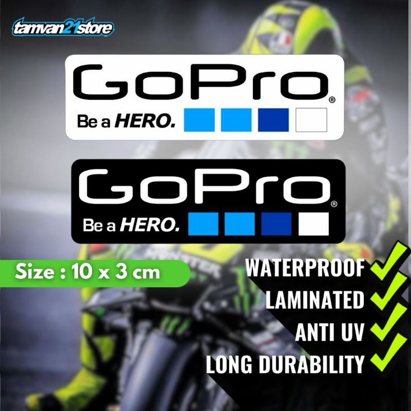 

STICKER SPONSOR MOTOR GOPRO HITAM PUTIH