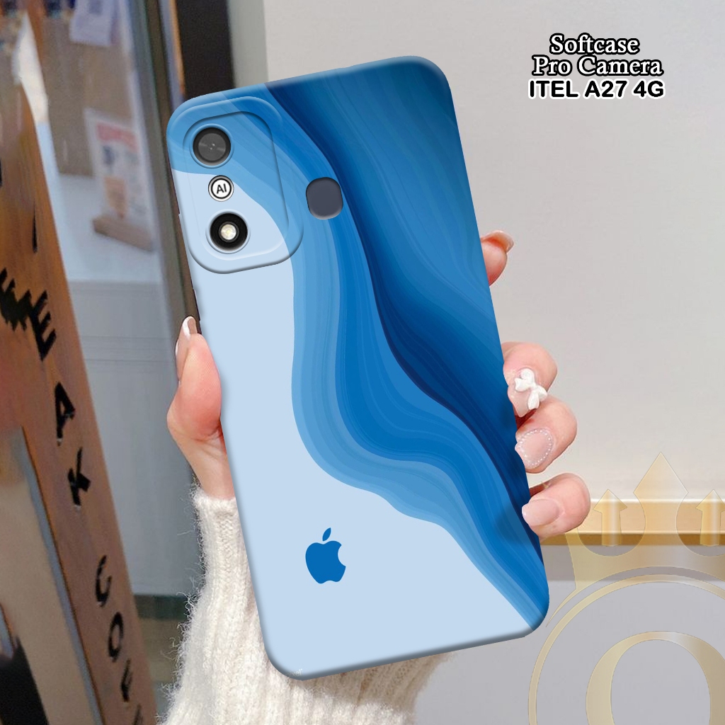 Softcase ITEL A27 4G - ORORA - Casing ITEL A27 4G  - Motif case Astronot - ITEL - Softcase ITEL A27 