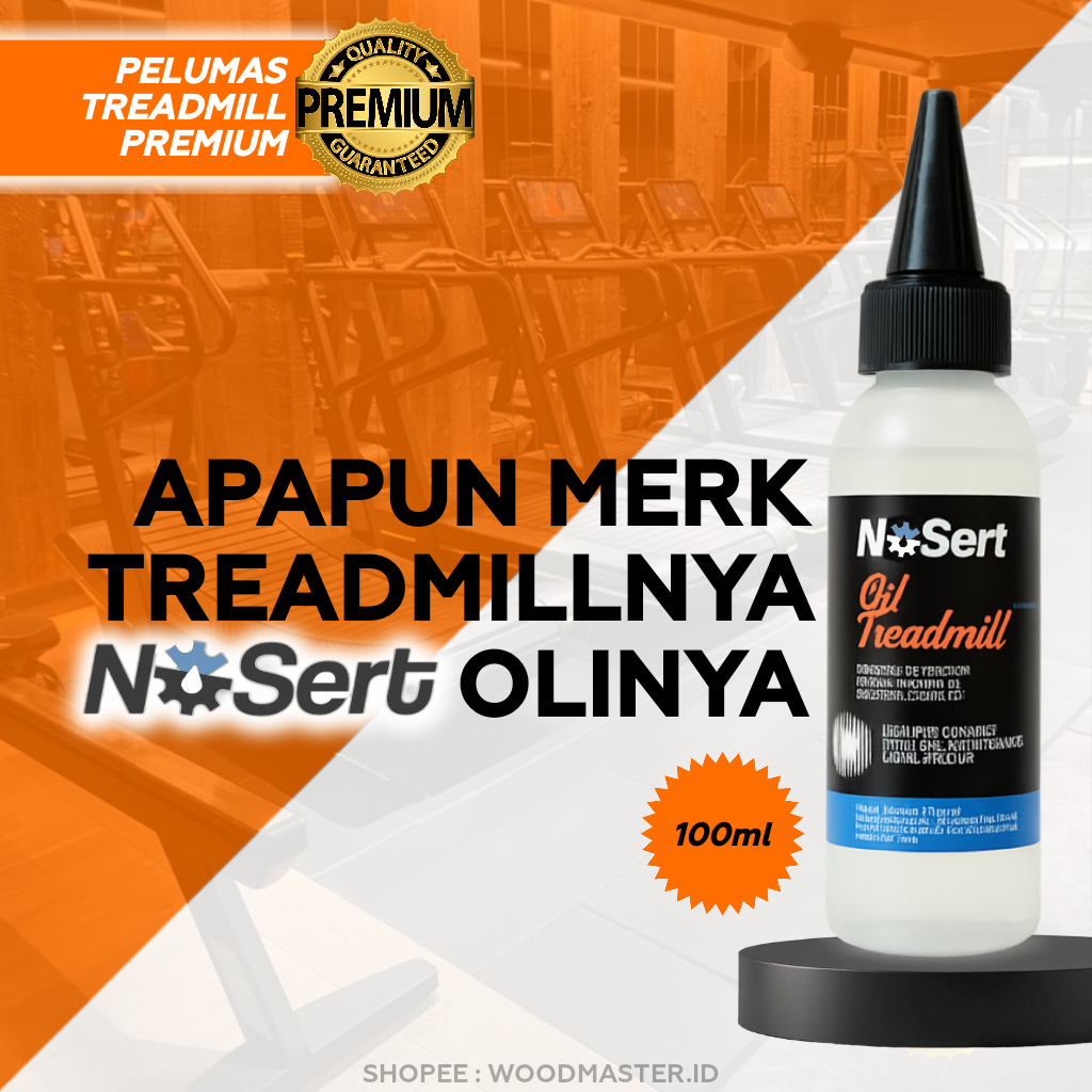 Minyak Pelumas Treadmill NOSERT Oli Treadmill Sepeda Statis Gym Alat Fitness Orbitrack