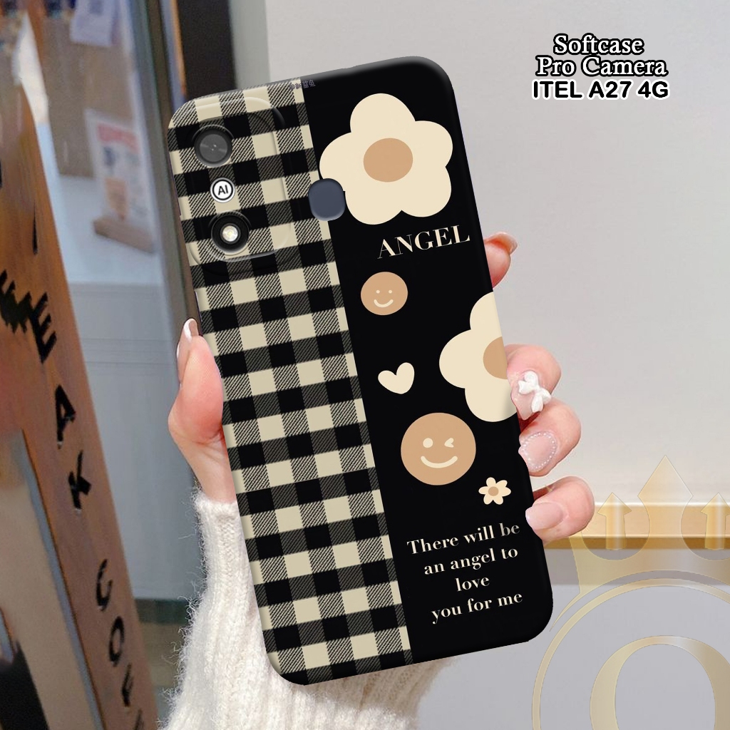 Softcase ITEL A27 4G - ORORA - Casing ITEL A27 4G  - Motif case Lucu - ITEL - Softcase ITEL A27 4G  