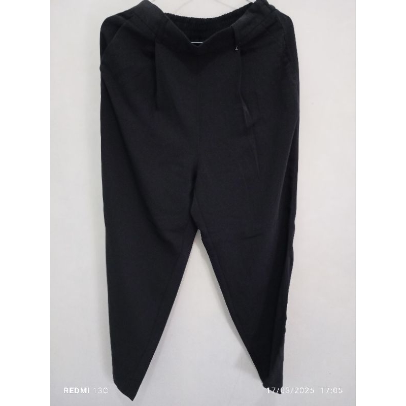 preloved celana panjang wanita pinggang karet Global uniqlo