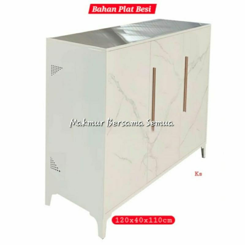 Rak Sepatu Plat Besi, Lemari Serbaguna, Rak Serbaguna, Bufet Sepatu, Lemari Sepatu, Lemari Besi