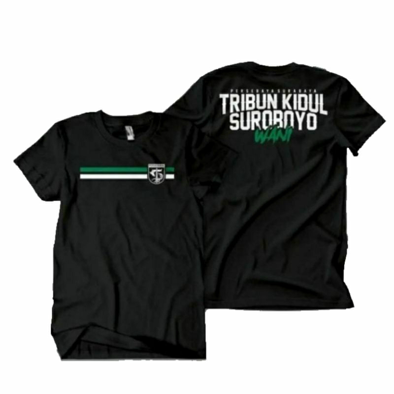 KAOS PERSEBAYA SURABAYA TRIBUN KIDUL SUROBOYO WANI