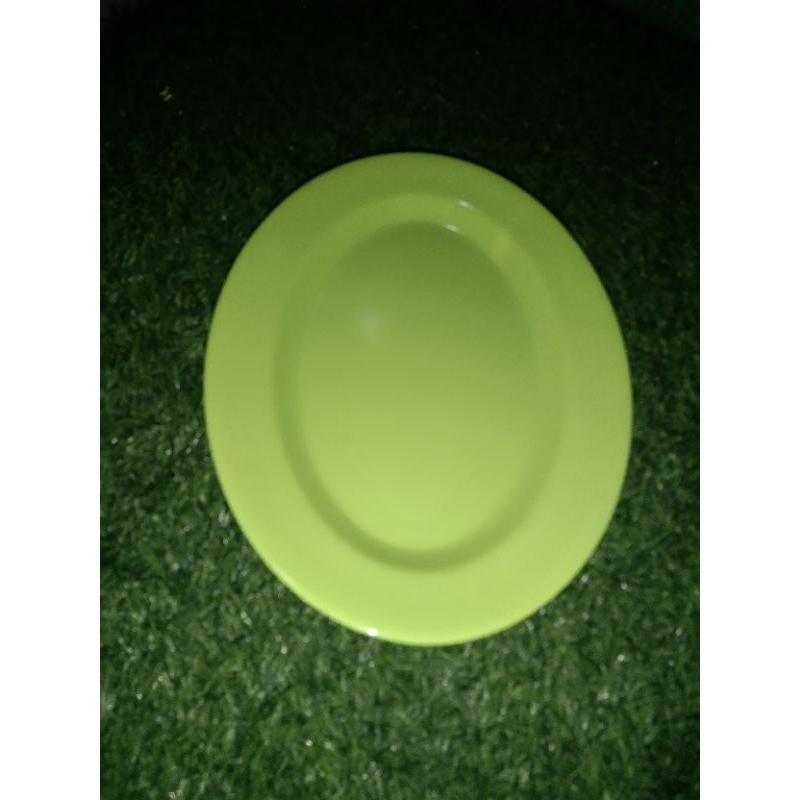 piring oval (melamin golden dragon)