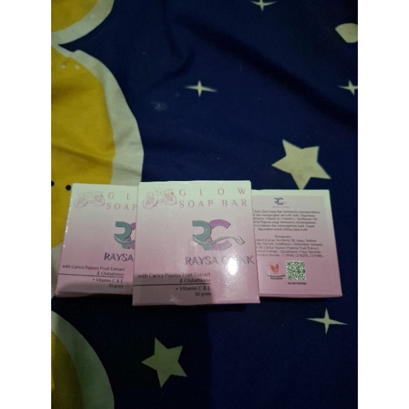 sabun Raisa Clink glowing soap bar