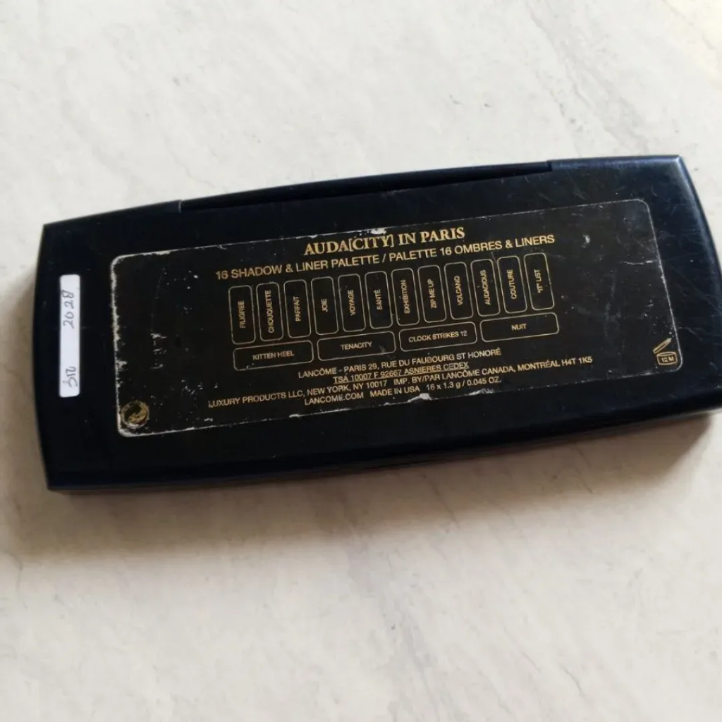 Lancome audacity eyeshadow pallete preloved