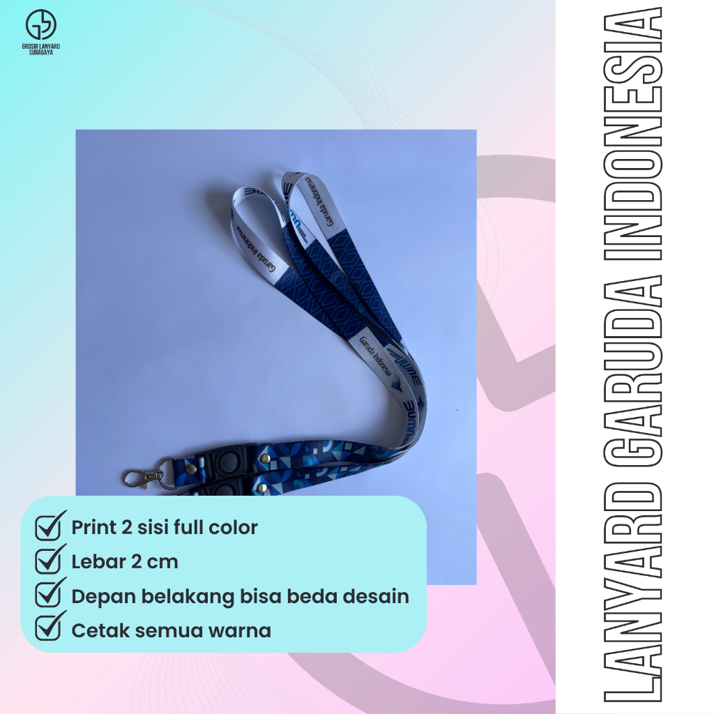 

LANYARD TALI ID GARUDA INDONESIAI PERUSAHAAN BUMN