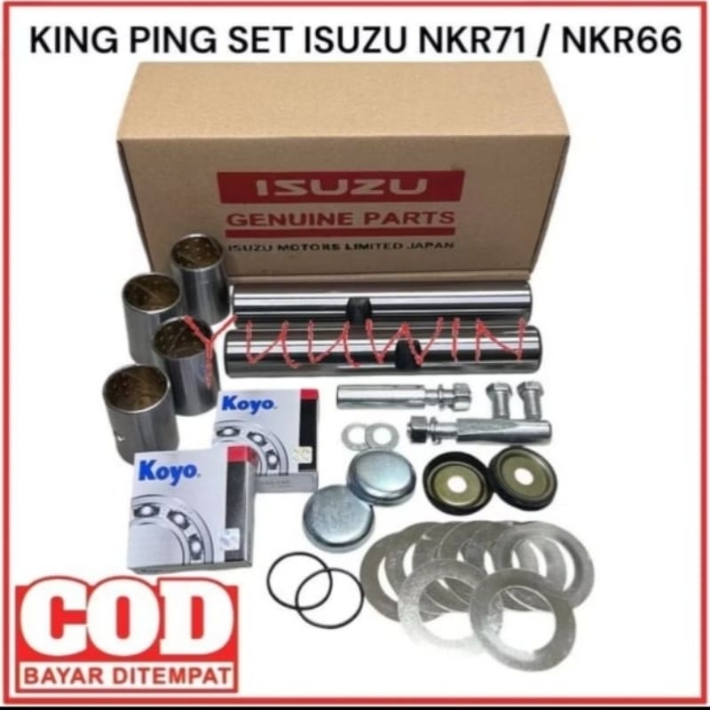 KING PIN SET ISUZU NKR71 - KING PEN KIT ISUZU ELF NKR71 NKR66 - KING PIN ISUZU