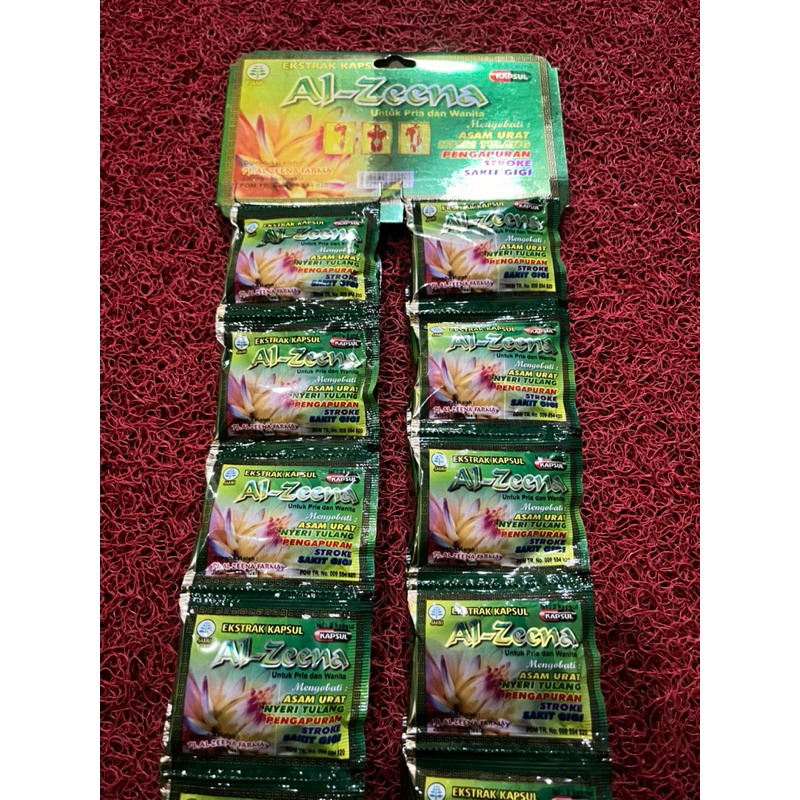 

Al-Zeena kapsul asam urat original