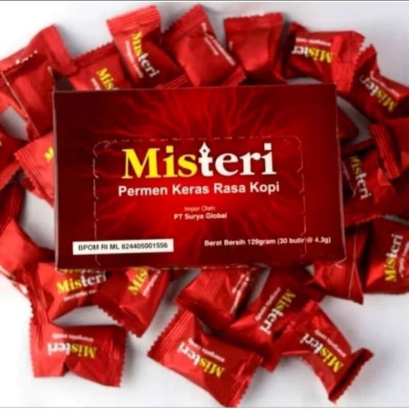 

Misteri Candy 100% Original 1 Box 30 Pcs Permen BPOM