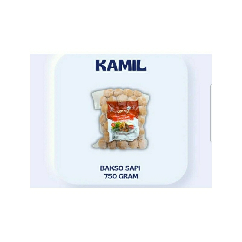

Kamil Bakso Sapi 750gram