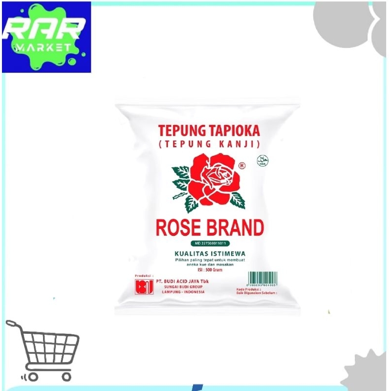 

TEPUNG TAPIOKA/KANJI ROSEBRAND 500gr
