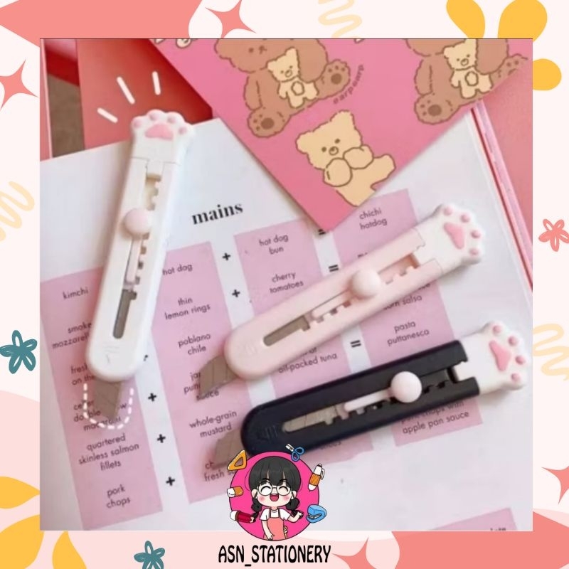 

CUTTER MINI LUCU PORTABLE KECIL CUTE PISAU CUTER ALAT PEMOTONG KERTAS