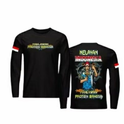 KAOS NELAYAN INDONESIA PAHLAWAN PROTEIN BANGSA