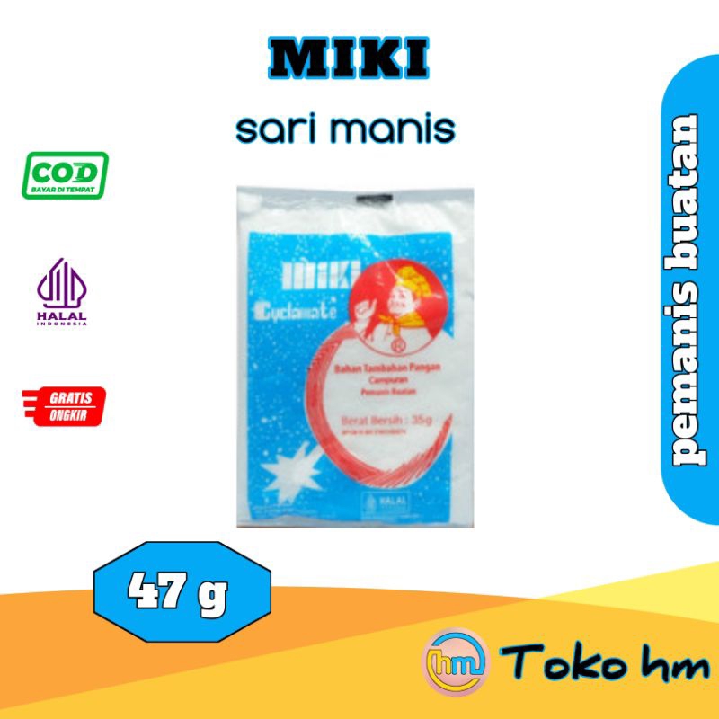 

sari manis | pemasin buatan | miki | isi 47 gr
