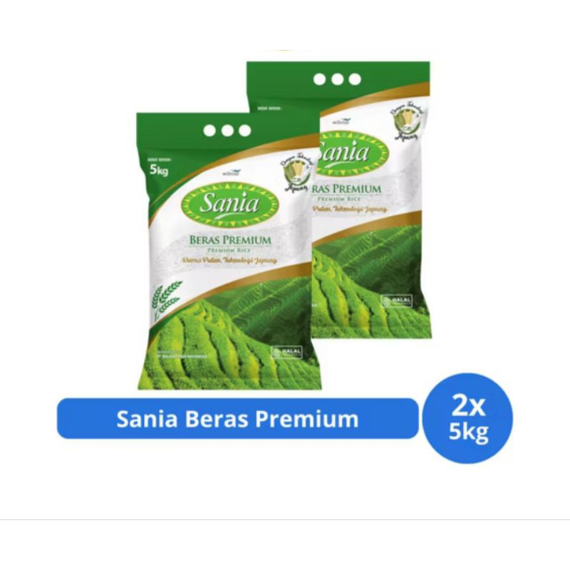 

beras sania 5kgx2pcs