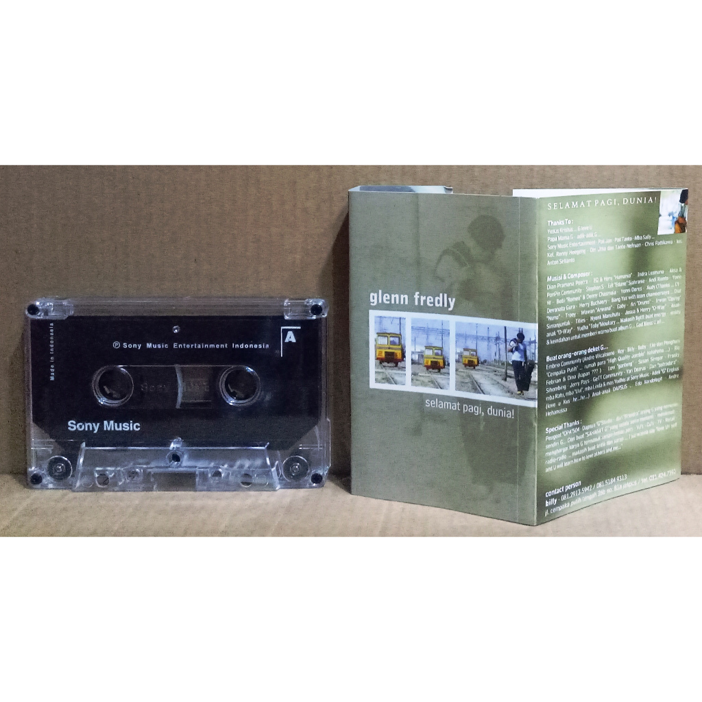 GLENN FREDLY - SELAMAT PAGI DUNIA - Kaset