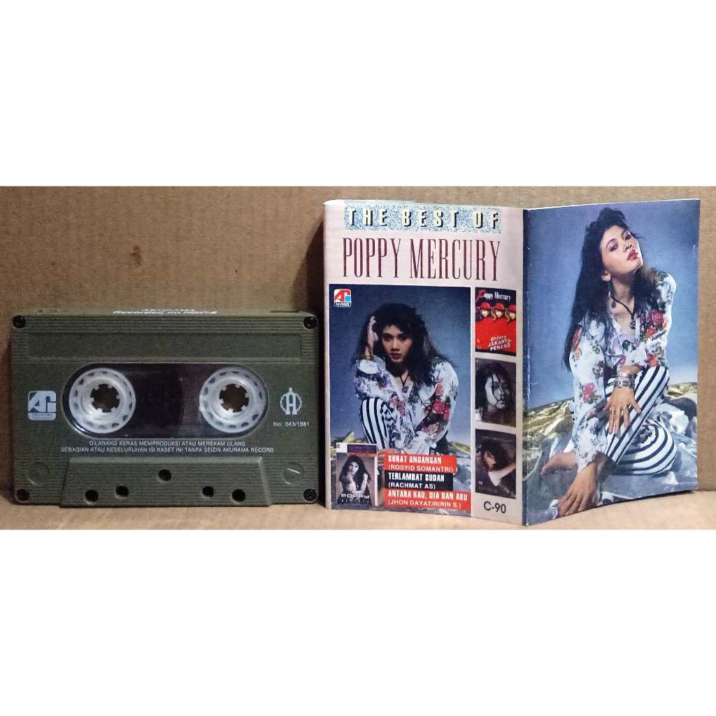 POPPY MERCURY - THE BEST OF - Kaset
