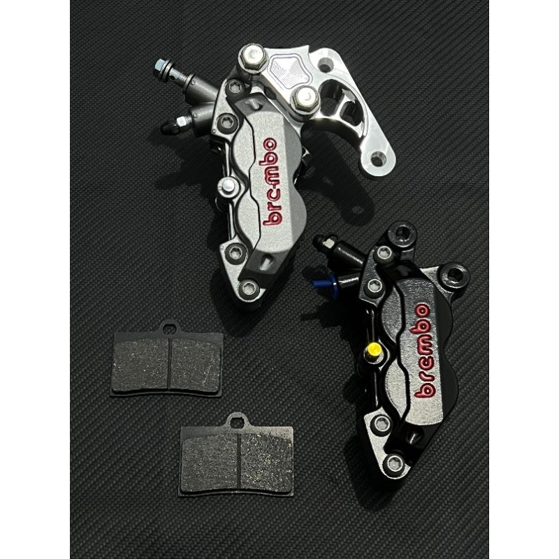 Paket Murah Kaliper Cakram Bigpot 4 Piston Set Breket kaliper cakram jupiter z 260 mm nouvo vega fiz