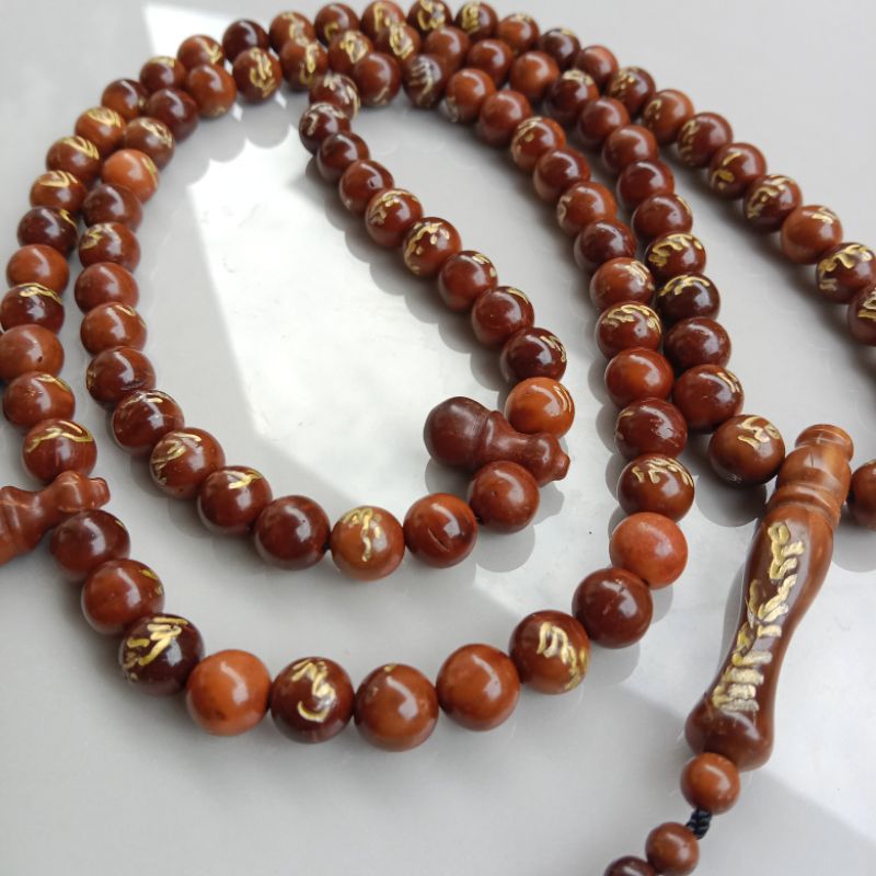 Tasbih Kokka Ukir Asmaul Husna Tasbih Koka Asmaul Husna tasbih 99butir tasbih kaokka kaukah