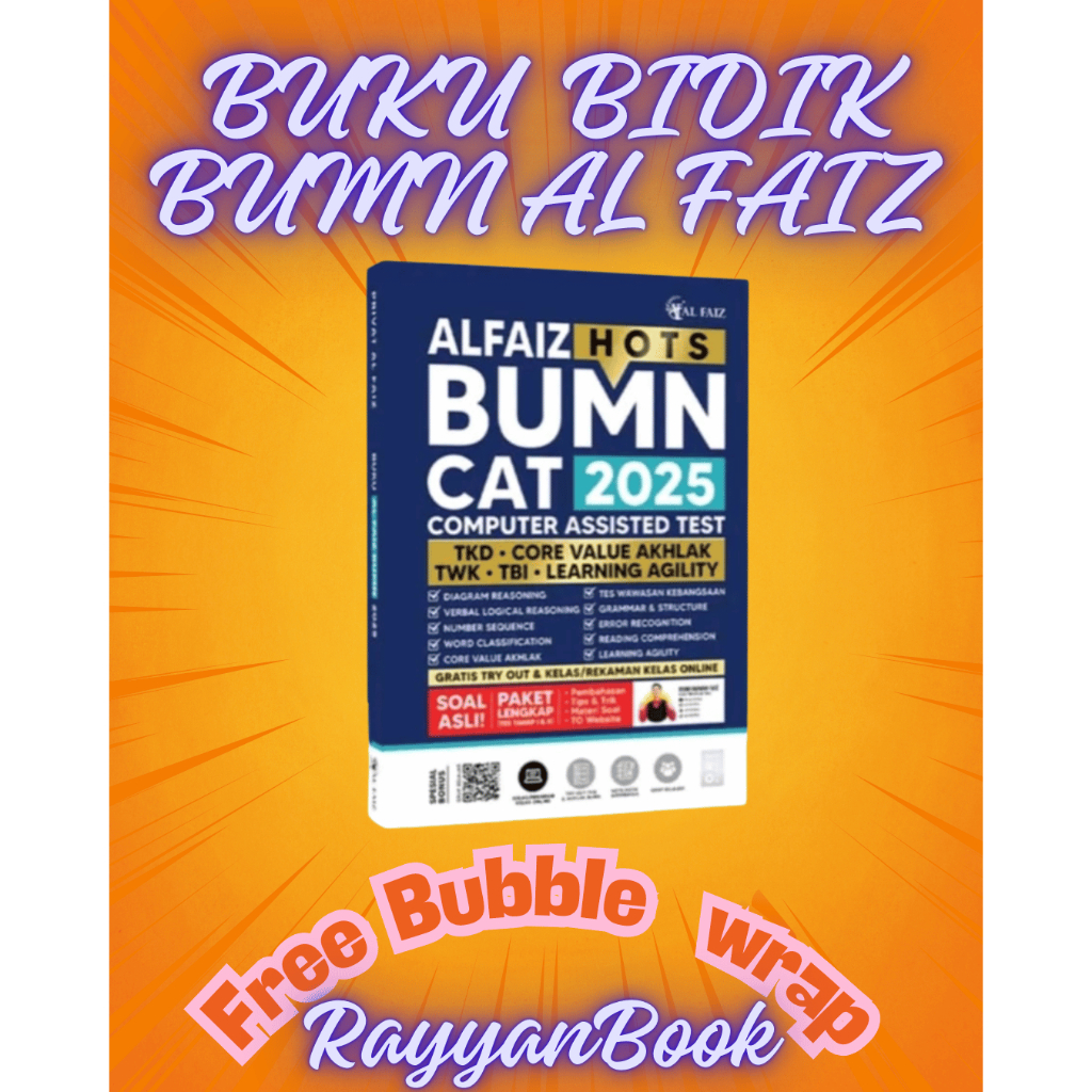 BUKU MAXIMA BUMN REKRUTMENT BERSAMA BUMN 2025 Terbaru & BUKU BUMN AL FAIZ 2025