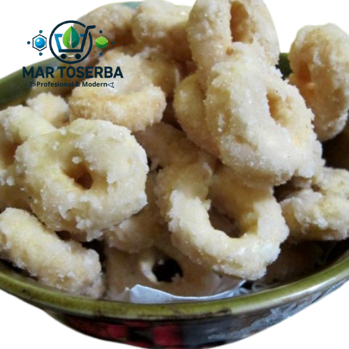 

MT KUE LADU MANIS 8 1kg Kue Gabus Manis bentuk angka delapan kue kering Makanan ringan viral