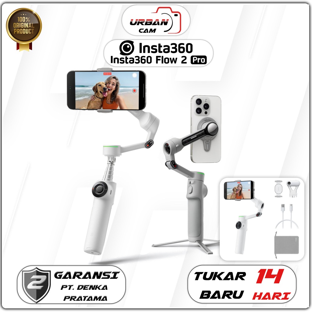 Insta360 Flow 2 Pro Creator Kit / Insta360 Flow 2 Pro Smartphone Gimbal Stabilizer / Insta360 Flow 2