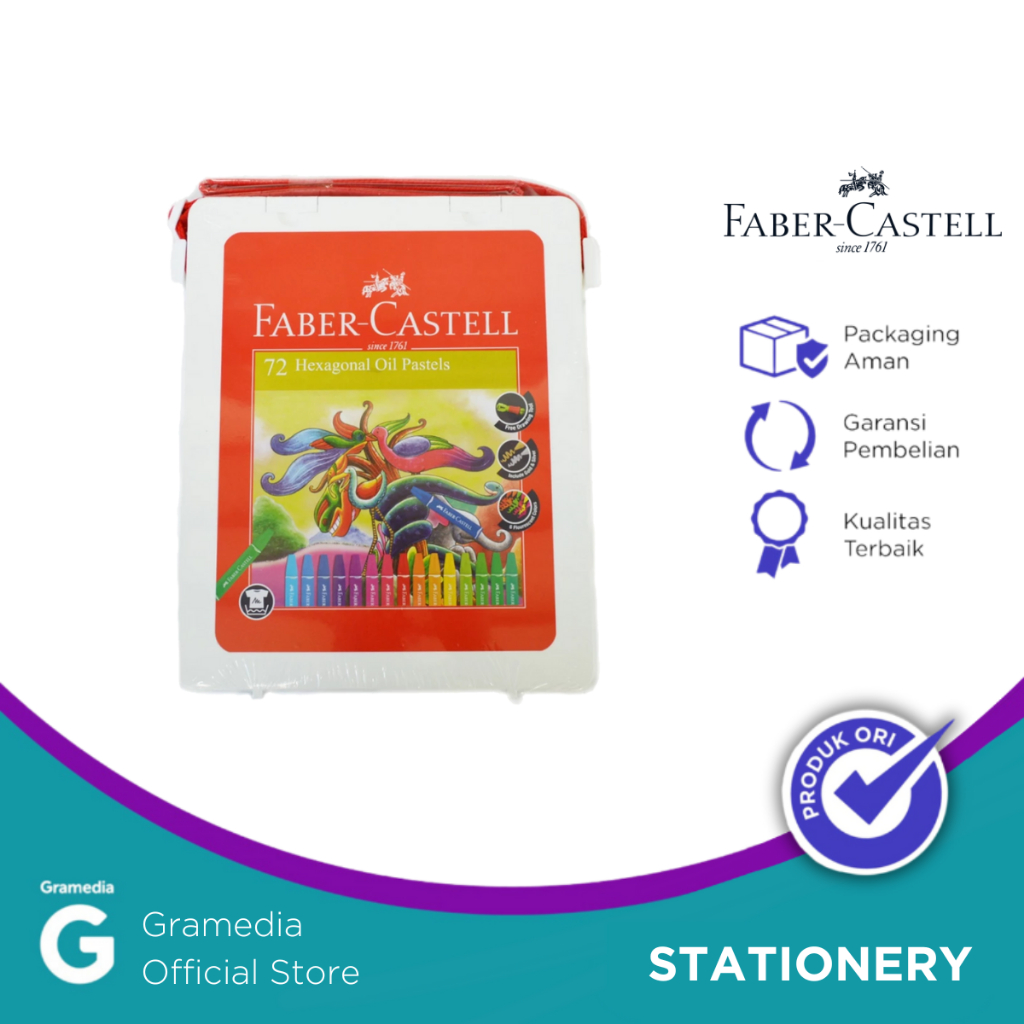 

Faber-Castell Hexagonal Oil Pastel Set 72 120172
