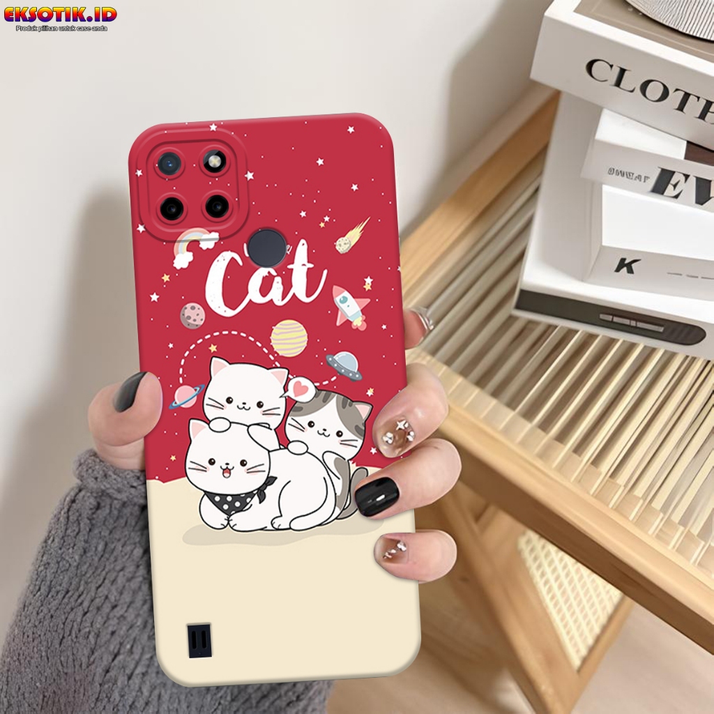 Case REALME C21Y C25Y- Eksotik.id - Casing REALME C21Y C25Y - Case KARTUN LUCU - Skin Handphone - Si