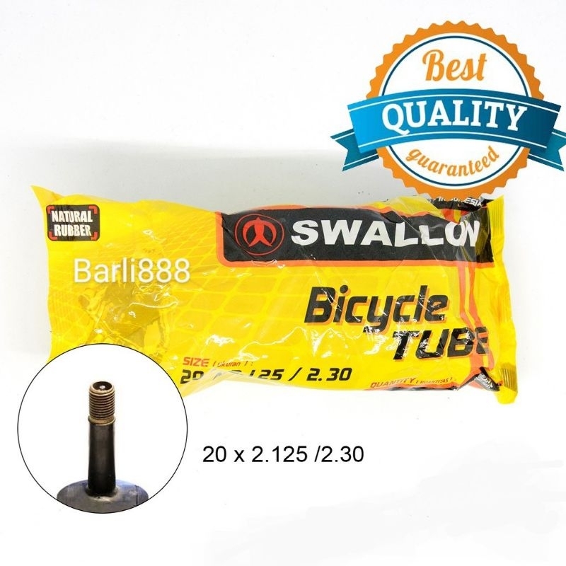 Ban Dalam Sepeda Ukuran 20 x 2.125 / 2.30 Swallow BMX