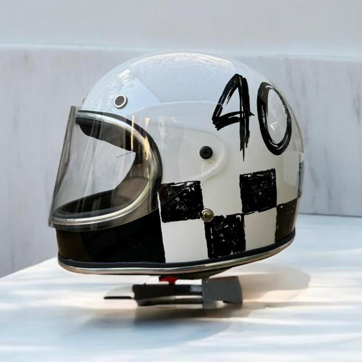 Helm Gringo Slim Retro Motorcycle