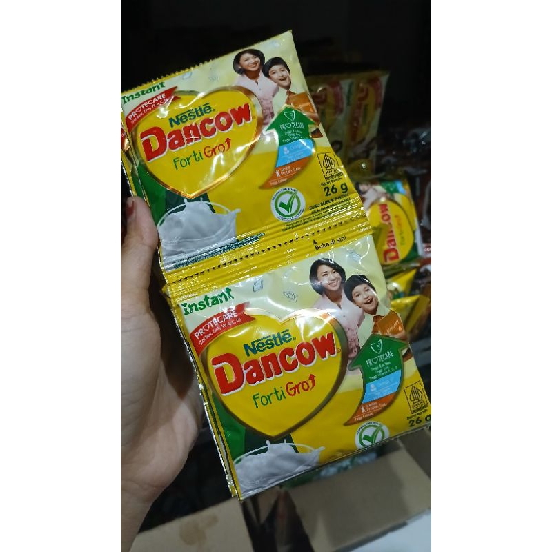 

nestle dancow forti gro 26gram rtg 10pcs