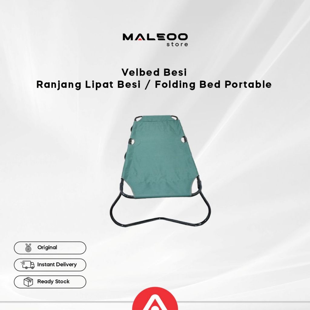 Velbed Besi / Ranjang Lipat Besi / Folding Bed Portable