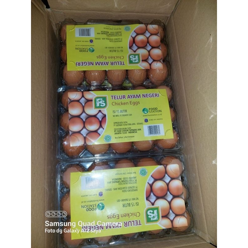 

Telor Ayam 1 Pack isi 15 pcs